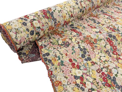 Floral schwerer gobelin stoff - schwerer,