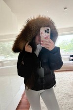 Winter Daunen Jacke Echt Pelz