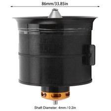 (CW)EDF 70mm 12-Blatt-Impeller