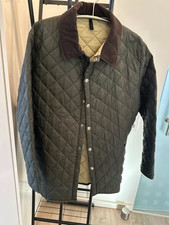 Herren Barbour Stepp- Jacke Liddesdale JKT Quilt olive XL