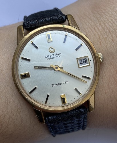 Certina bristol 235 gold - certina,