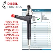 Einspritzdüse Injektor 897313-8612 DENSO OPEL 1,7 CDTI CORSA MERIVA ASTRA H 74kW
