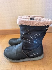 Tom Tailor Mädchen Winterstiefel Tex Blau Sterne Blinkies - Gr. 35 TOP