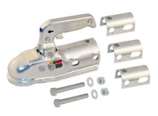 SPP Universal Zugkugelkupplung 3000 kg Ø 35-50mm Rundrohr Zugmaul PKW Anhänger