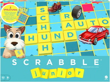 Mattel Games Scrabble Junior Wörterspiel Und Kinderspiel, Kinderspiele Brettspie