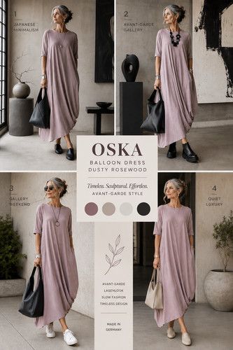 Oska kleid ballonkleid dusty - kleid,