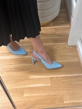 High Heels Pumps in baby blau