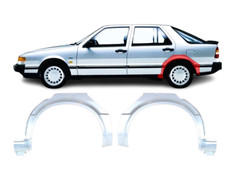 Für SAAB 9000 1985- 4 tur Radlauf Reparatur Blech Kotflügel Satz/ L+R