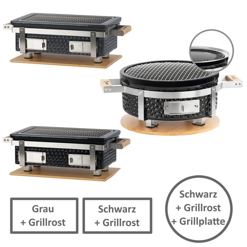 Hibachi keramik tischgrill - hibachi,