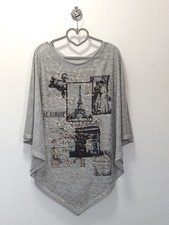 Modischer Damen Poncho Gr. One