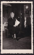 Vintage foto ältere dame - ältere,