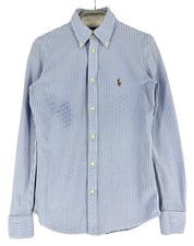 Polo Ralph Lauren Herren Strick Oxford Leicht Lässig Hemd Größe S