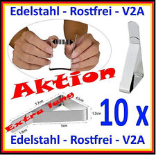 10 x Tischtuchklammer