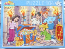 Puzzle 12 – Blatz Puzzle Spiel Die Schatztruhe Bibi 104 große Teile 42 x 28 cm