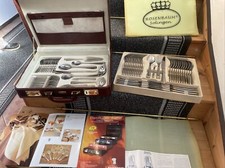 ROSENBAUM SOLINGEN BESTECKSET, OXFORD, Hartvergoldet, 72 Teile  für 12 Personen