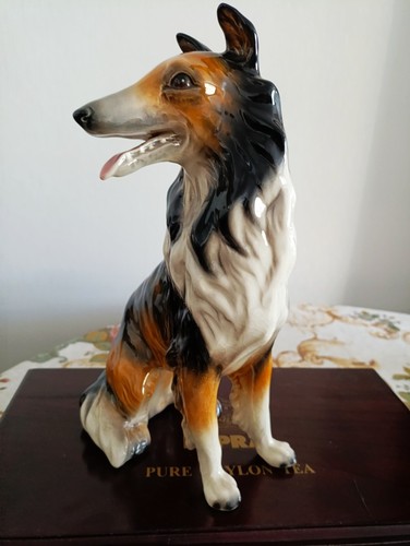 Alte große hunde figur - alte,