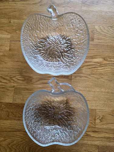 Vintage glasschalen apfel - 2, vintage-glasschalen