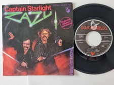 Zazu = Frank Zander & Rob Burrows - Captain Starlight 7'' Vinyl SUNG IN ENGLISH