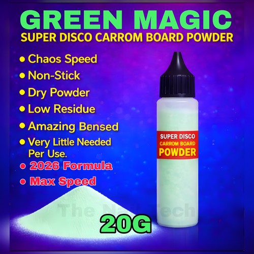 Carrom board pulver - board, super