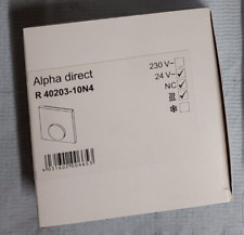 Zewotherm Alpha-Direct Raumthermostat für Fußbodenheizung und Wandheizung 24V