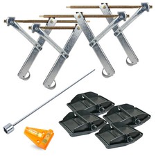 Set Ausdrehstütze +