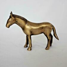 Pferd Messing 270g Figur Tier NEU animal brass Skulptur Statue Deko horse 