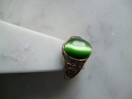 Vintage ring 1990er silbern - vintage,