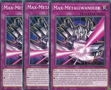 Yugioh ROTA-DE071 Max-Metallwandler (Common) – Playset (3x)