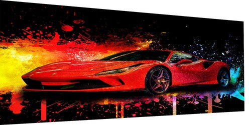 Leinwand bilder sportwagen - bilder,