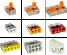 Wago Klemmen Dosenklemmen Hebelklemmen Leuchtenklemmen Verbindungsklemmen Klemme