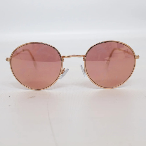 Sonnenbrille rund gold - sonnenbrille,, rund,