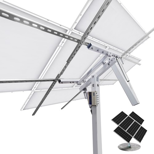 Solar tracker axis für - axis,