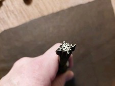 BUCHBINDER Schöner ORNAMENT VERGOLDE STEMPEL Buchbinden BUCHBINDEREI 199