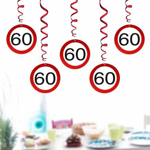 Wenmthg girlande zum 60 - -,