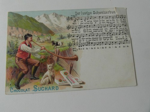 Werb chocolat suchard - ak,