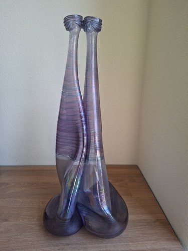 Glas vase zwillinge studioglas - vase,