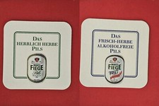 Fiege Moritz Brauerei Bierdeckel Bierfilz Coaster Beermat