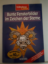 Bunte Fensterbilder im Zeichen der Sterne-Window Color-Moewig-2 Vorlagenbögen