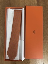 HERMÈS Krawatte 100% Seide