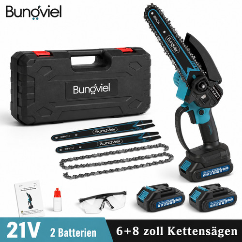 21v akku kettensäge zoll - kettensäge, 6+8
