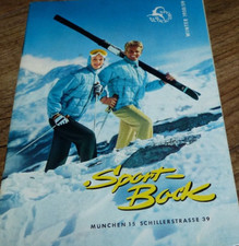 Sport-Bock München Katalog/Broschüre Winter 1958/59  Ski/Mode/Zelte uvm