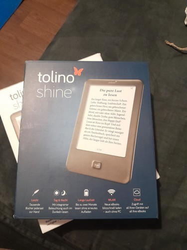 Tolino shine ereader inch - ereader,