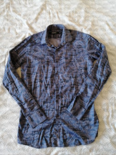 Lagerfeld Herren Hemd, Blau, Gr. 39, Baumwolle