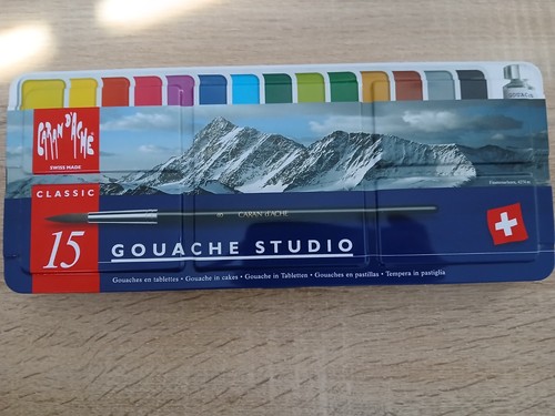 Caran ache gouache studio - d'ache, 15