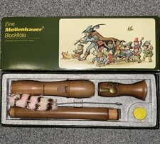 Mollenhauer Blockflöte barocke Griffweise doppel g-gis -Birnbaum - mit OVP - Top