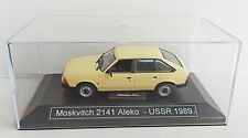 Modellauto 1:43 Moskwitsch 2141 Aleko beige in 1:43 USSR, OST in Vitrine