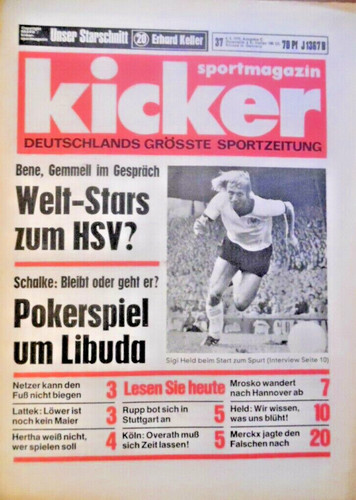Kicker 1972 sigi - 1972, *