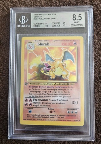 Pokemon karte glurak edition - karte,