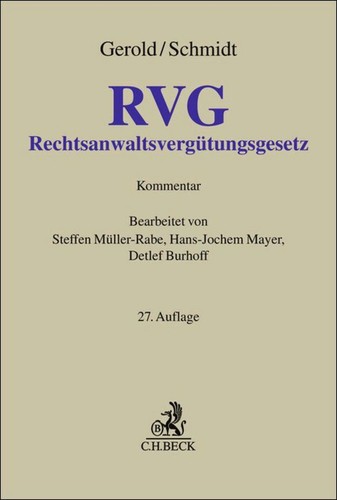 Rechtsanwaltsvergütungsgesetz