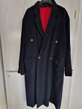 Herrenmantel RICCARDO PIACENZA aus Cashmere, Angora und Wolle in blau Gr. 50